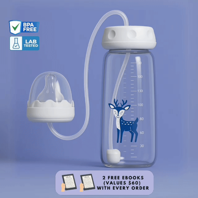 Kubo Baby™ Anti-Colic Self-feeding Bottle (Free Today Only)