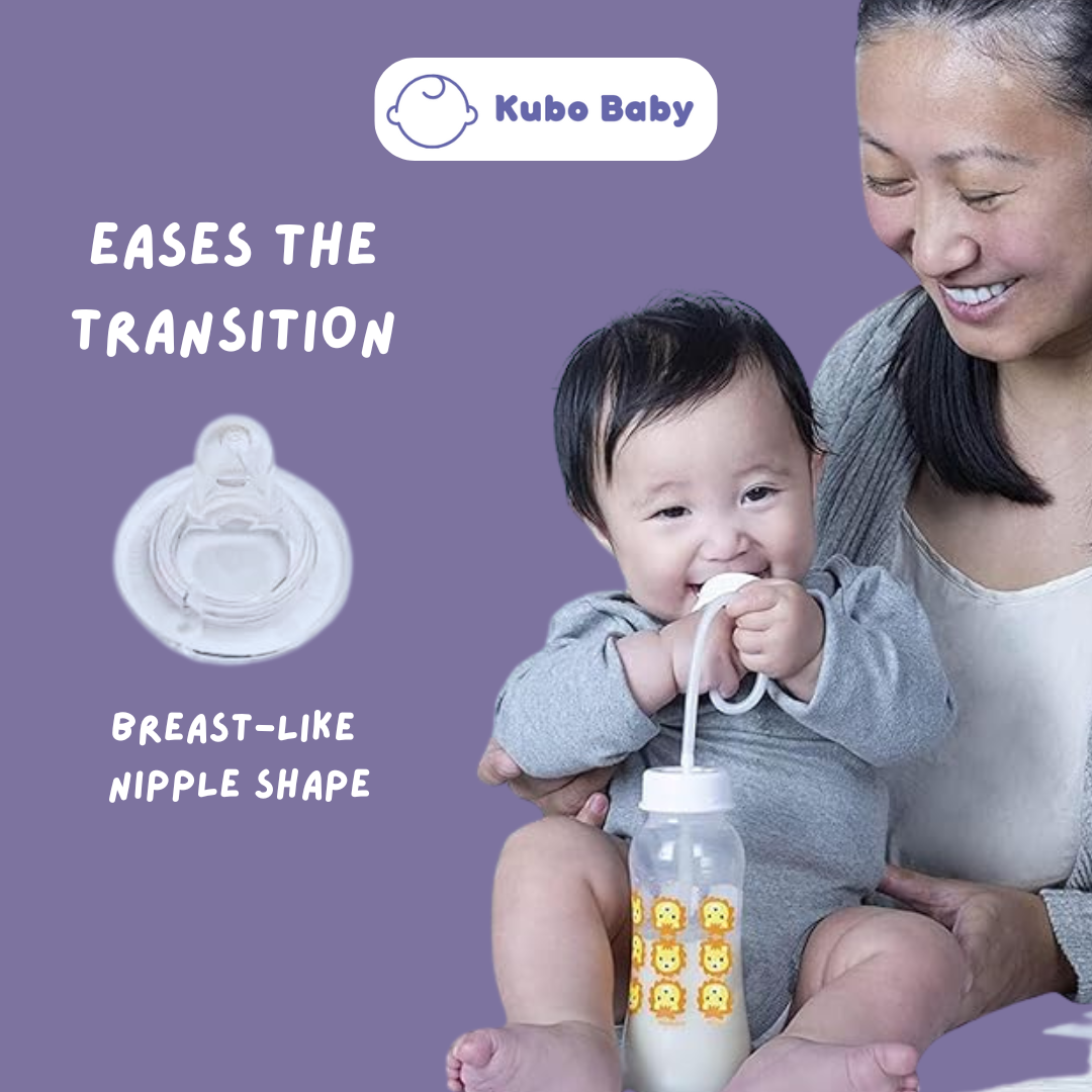 Kubo Baby™ Anti-Colic Self-feeding Bottle (Free Today Only)