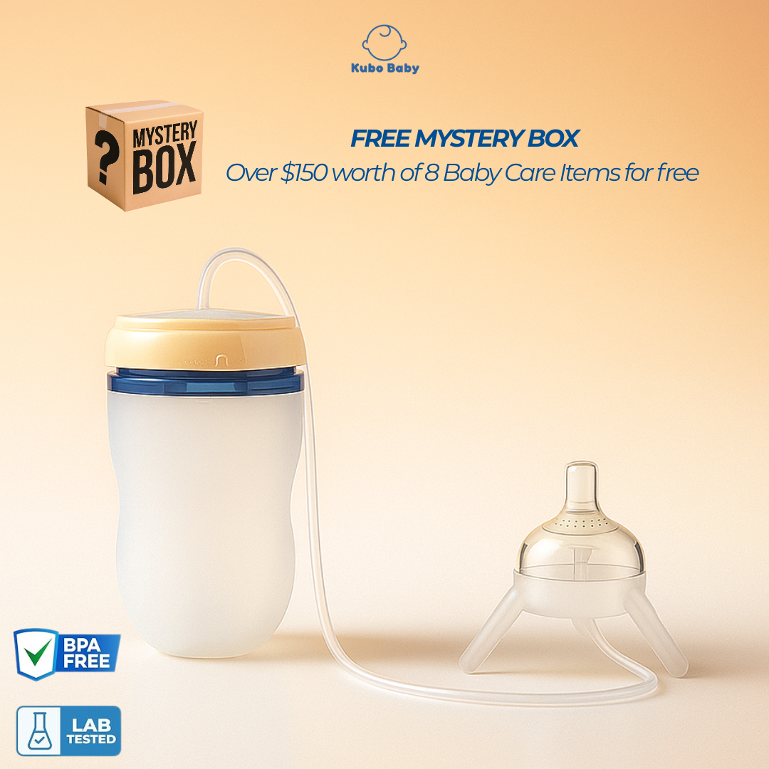 Upgrade to Kubo Baby™ Premium Self-feeding Bottle [One Time Offer]